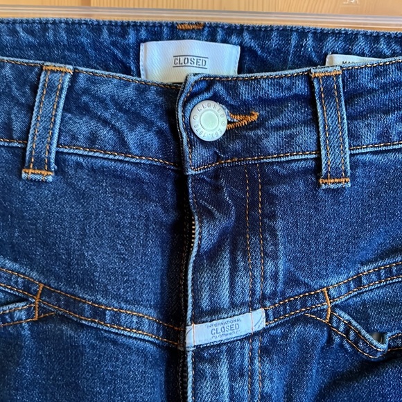 Closed Denim Pedal Pusher high rise size 44 (8) NWOT - Picture 2 of 10